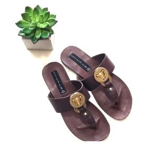 💕STEVEN by Steve Madden Leather Josey Sandals 💕